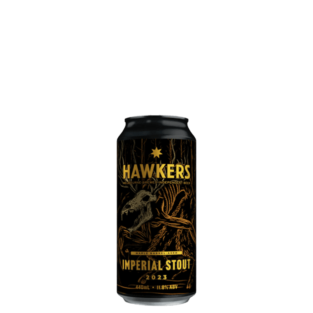 Hawkers Maple Barrel Aged Imperial Stout 2023 - Local Drinks Collective